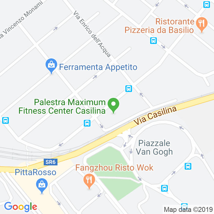 CAP di Via Raffaele De Ferrari a Roma