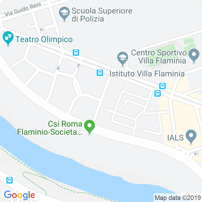 CAP di Via Raffaele Stern a Roma