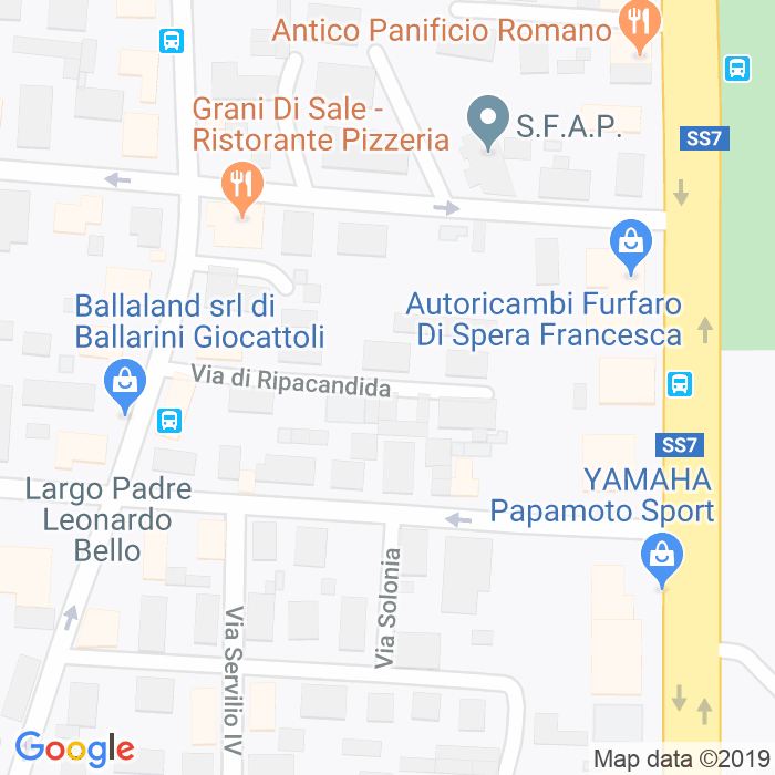 CAP di Via Ripa Candida a Roma