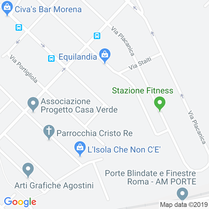 CAP di Via Rizziconi a Roma