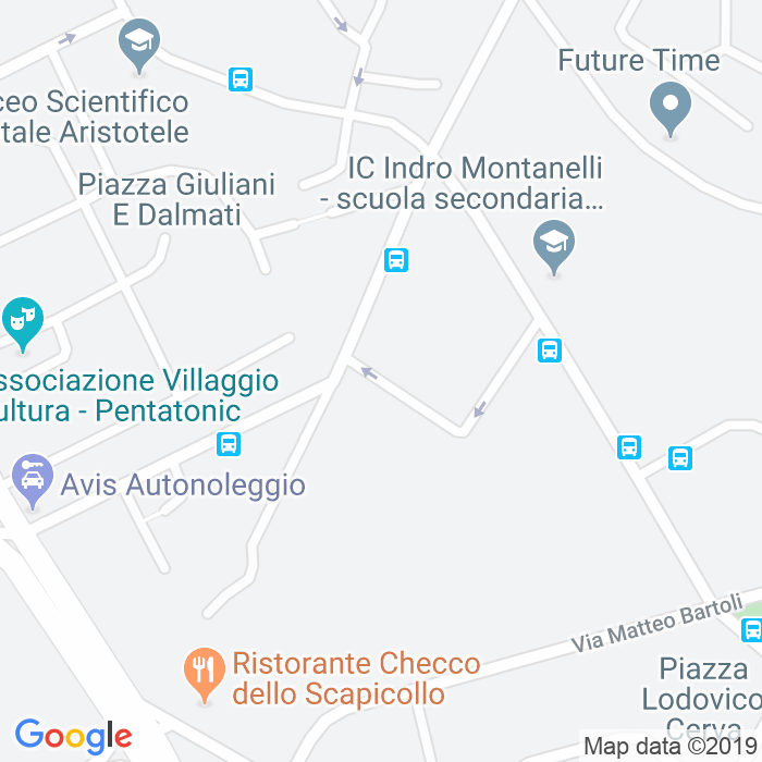 CAP di Via Roberto Ghiglianovich a Roma
