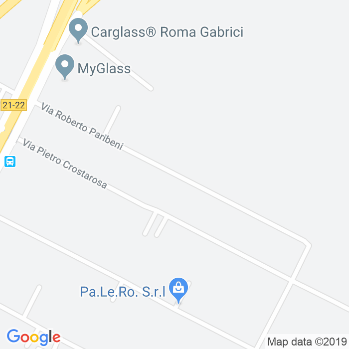 CAP di Via Roberto Paribeni a Roma