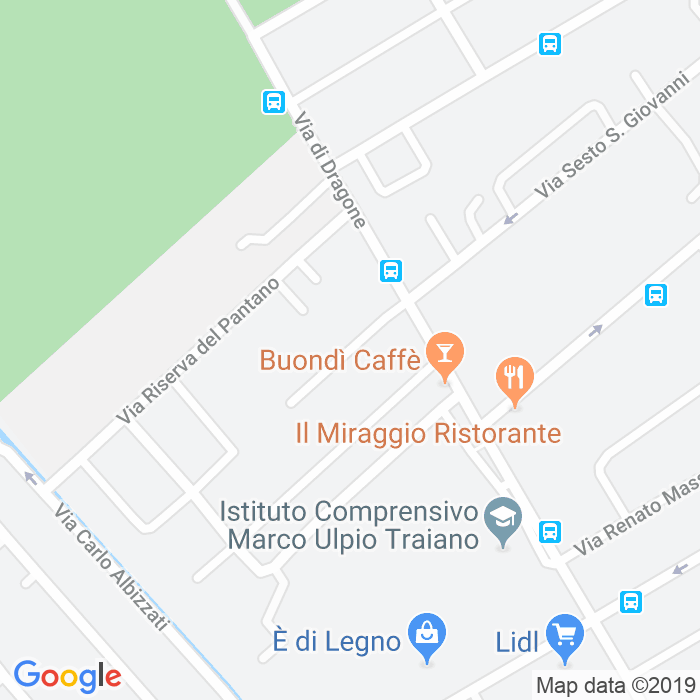 CAP di Via Roccafranca a Roma