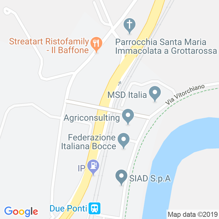 CAP di Via Roccalvecce a Roma
