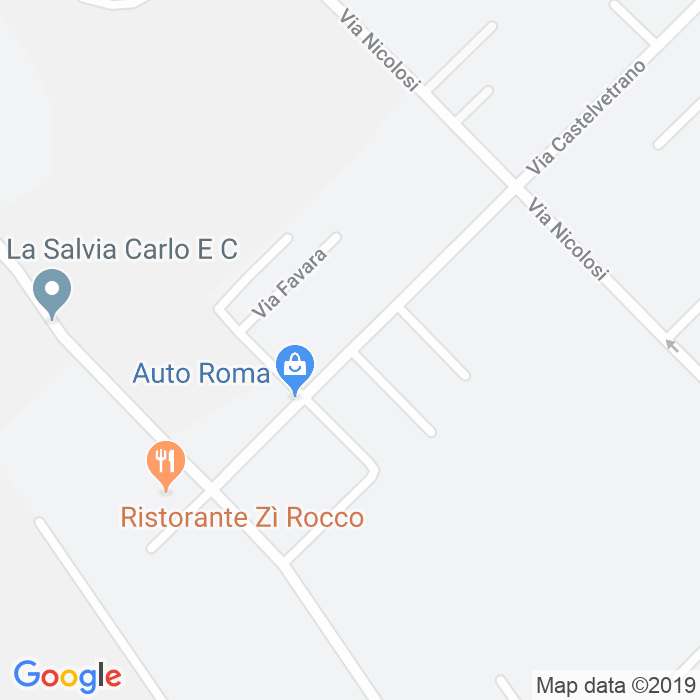 CAP di Via Roccella Valdemone a Roma