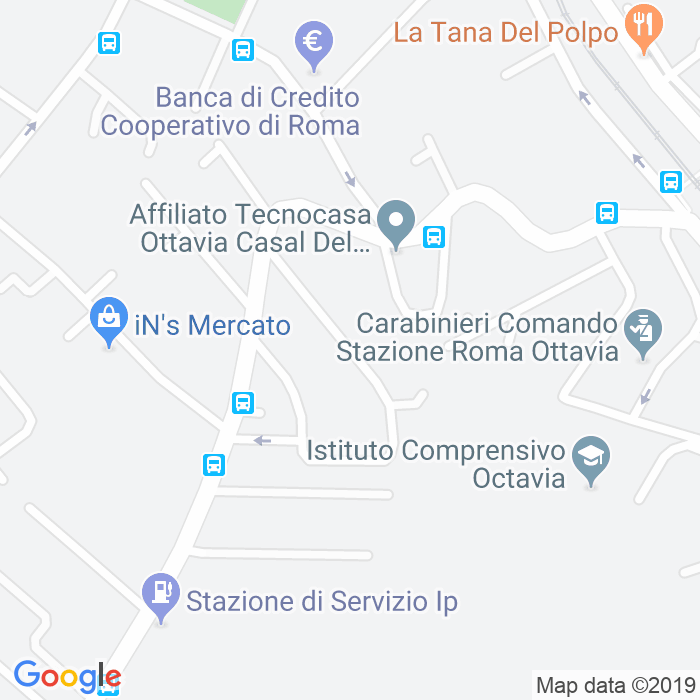 CAP di Via Rocco Pagliara a Roma
