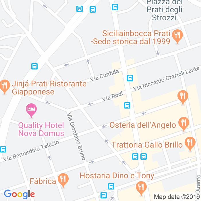 CAP di Via Rodi a Roma
