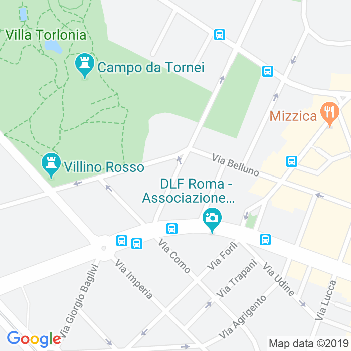 CAP di Via Rovigo a Roma
