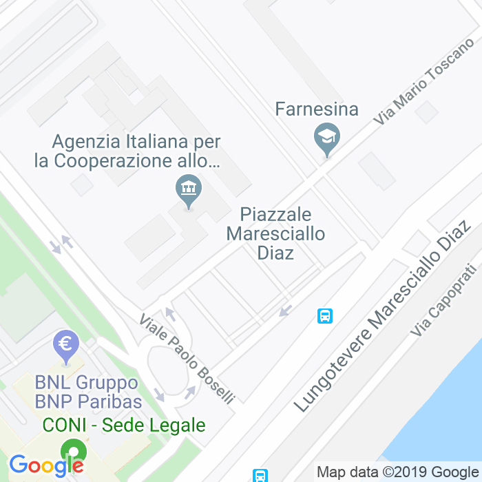 CAP di Via Salvatore Contarini a Roma