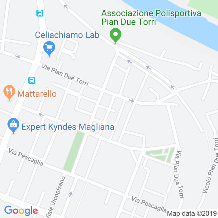 CAP di Via San Casciano Dei Bagni a Roma