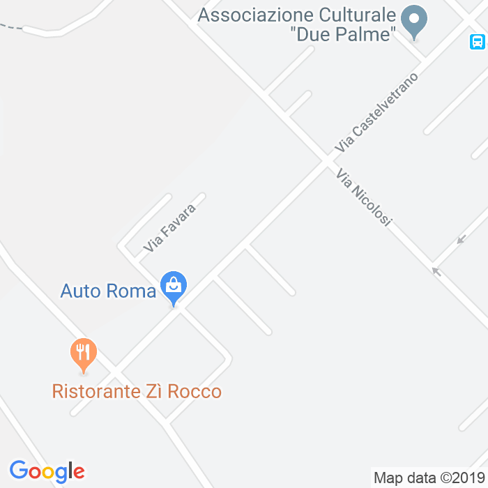 CAP di Via San Filippo Del Mela a Roma