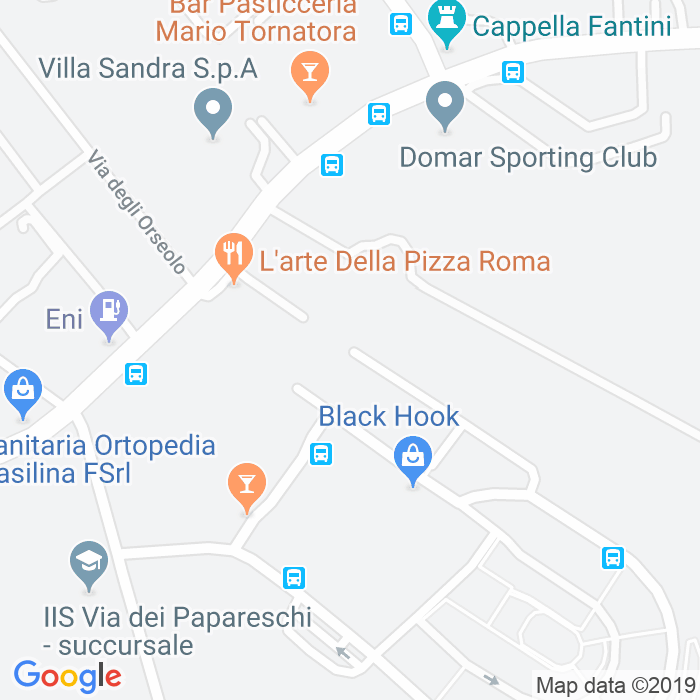 CAP di Via San Marcello Pistoiese a Roma