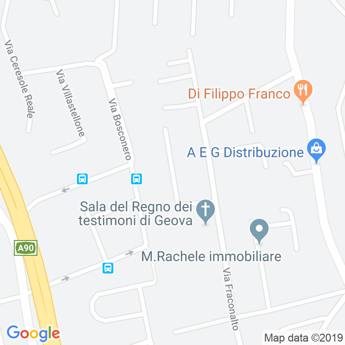 CAP di Via San Raffaele Cimena a Roma
