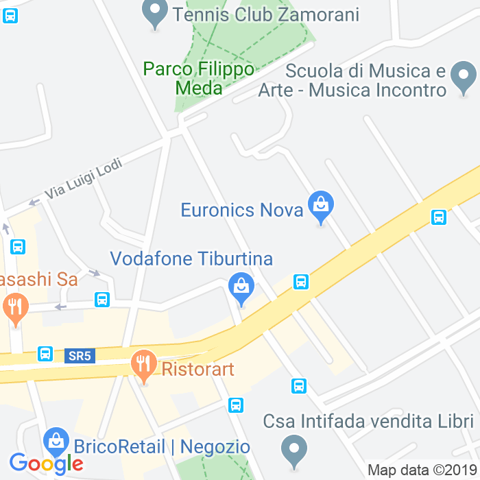 CAP di Via Sante Bargellini a Roma