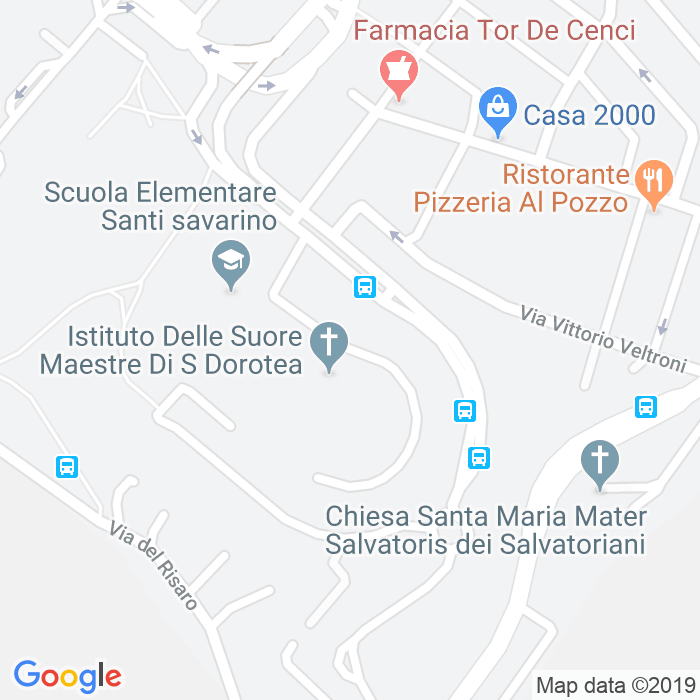 CAP di Via Savarino Santi a Roma