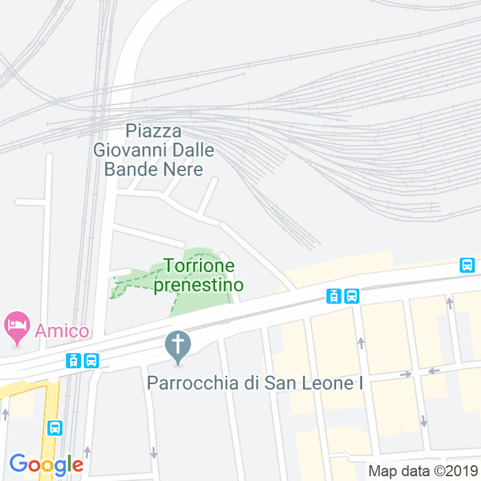 CAP di Via Scipione Rivera a Roma