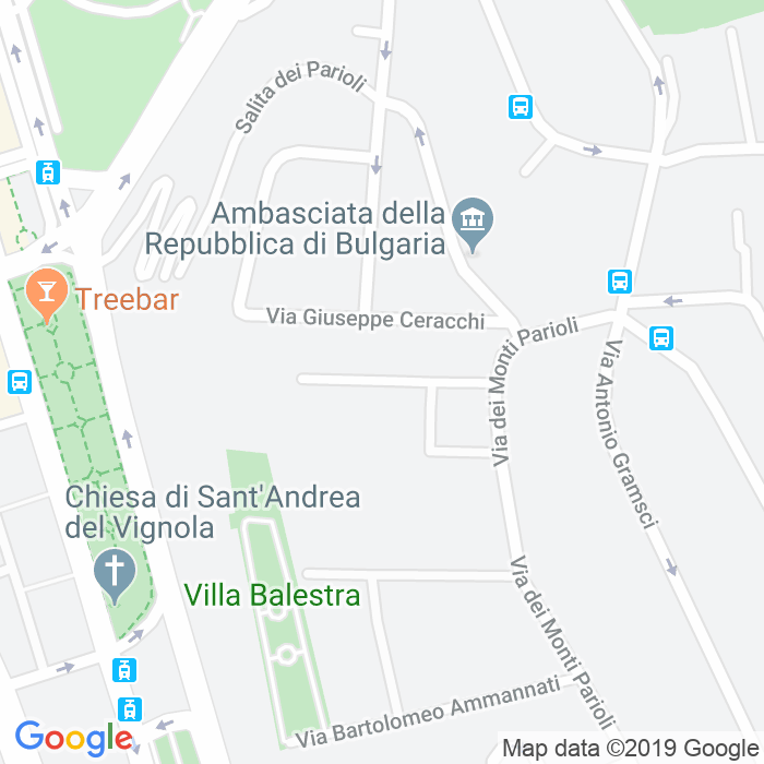 CAP di Via Sebastiano Conca a Roma