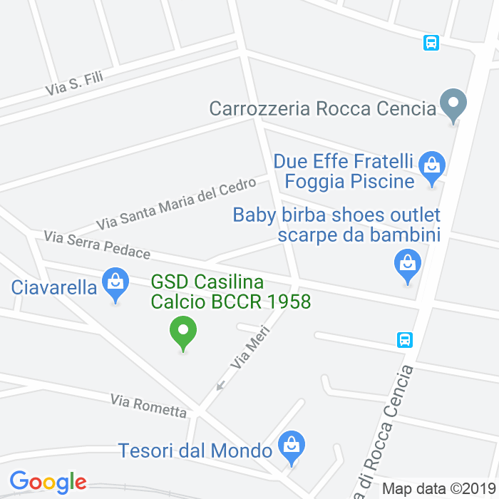 CAP di Via Serra D'Aiello a Roma