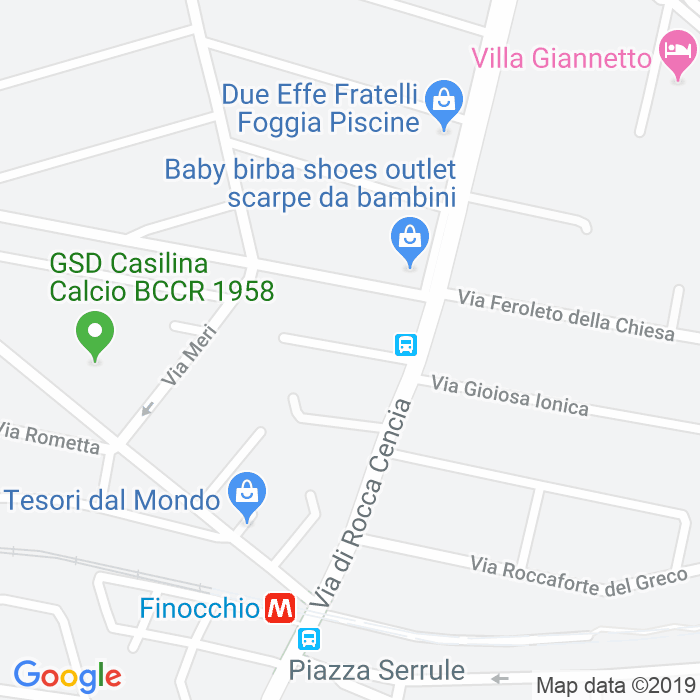 CAP di Via Serra San Bruno a Roma