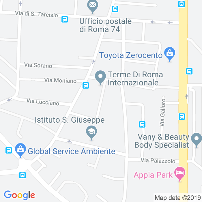 CAP di Via Sisinnio a Roma