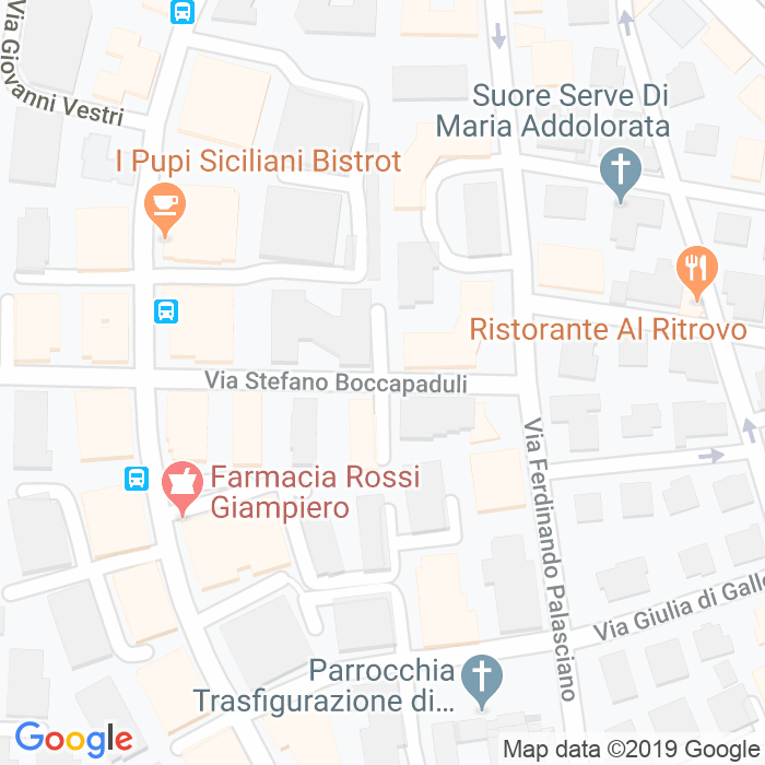 CAP di Via Stefano Boccapaduli a Roma