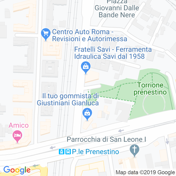 CAP di Via Stefano Colonna a Roma