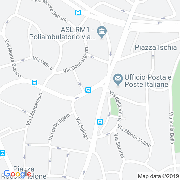 CAP di Via Stelvio a Roma