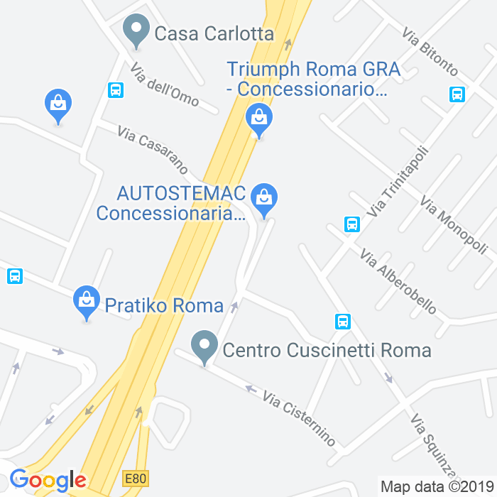 CAP di Via Stornara a Roma