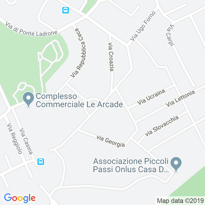 CAP di Via Suor Cesarina D'Angelo a Roma