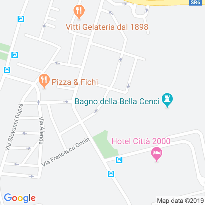 CAP di Via Taddeo Landini a Roma