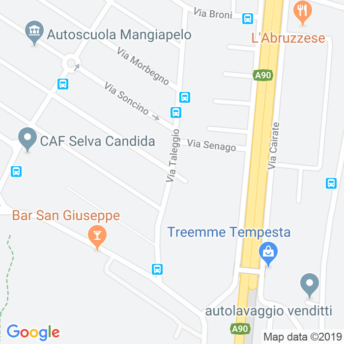 CAP di Via Taleggio a Roma