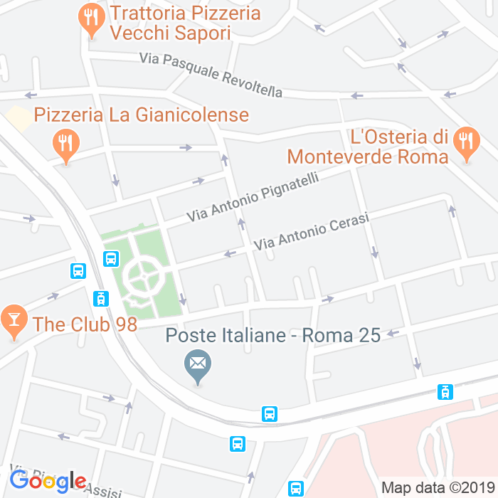 CAP di Via Tarquinio Vipera a Roma
