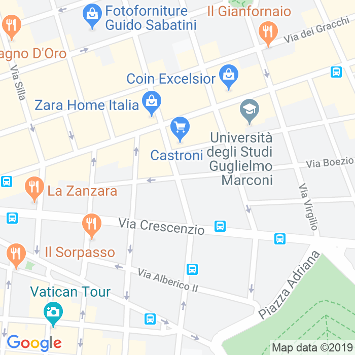CAP di Via Terenzio a Roma