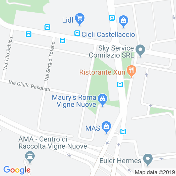 CAP di Via Teresa Boetti Valvassura a Roma