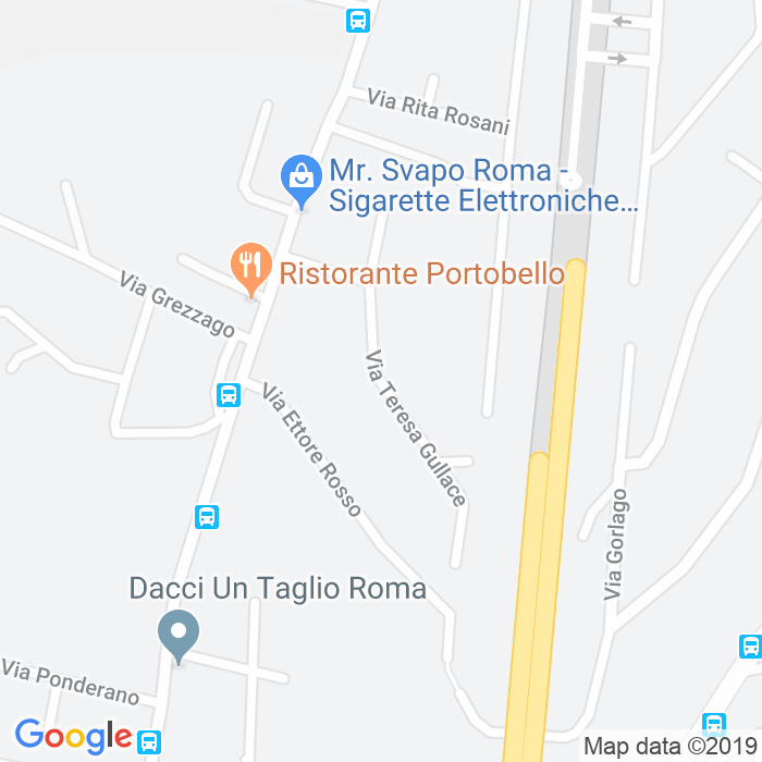 CAP di Via Teresa Gullace a Roma