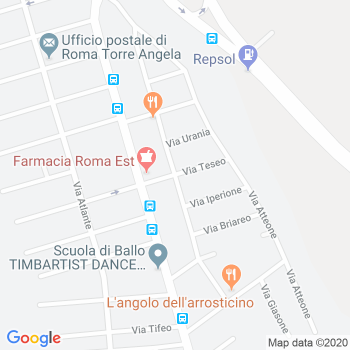CAP di Via Teseo a Roma