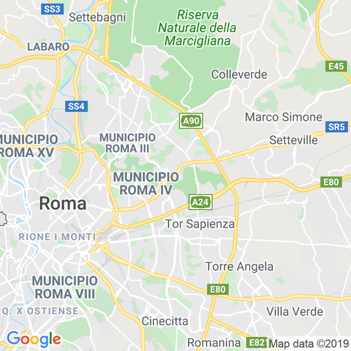 CAP di Via Tiburtina a Roma