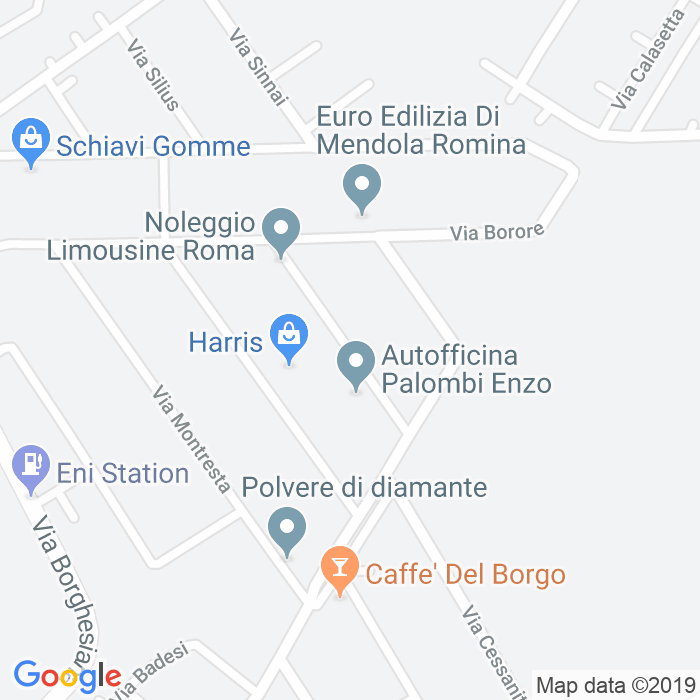 CAP di Via Tinnura a Roma