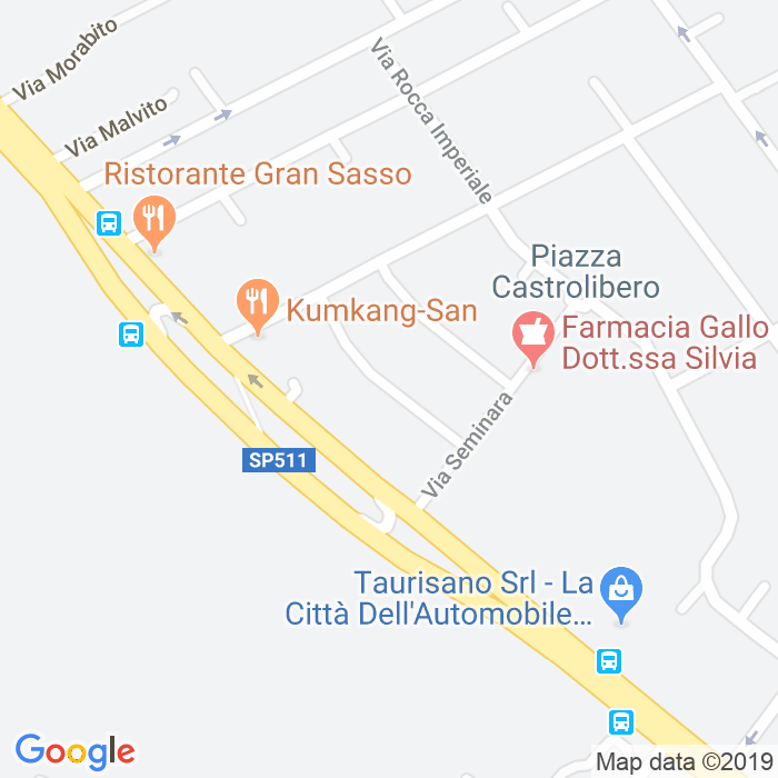 CAP di Via Tiriolo a Roma