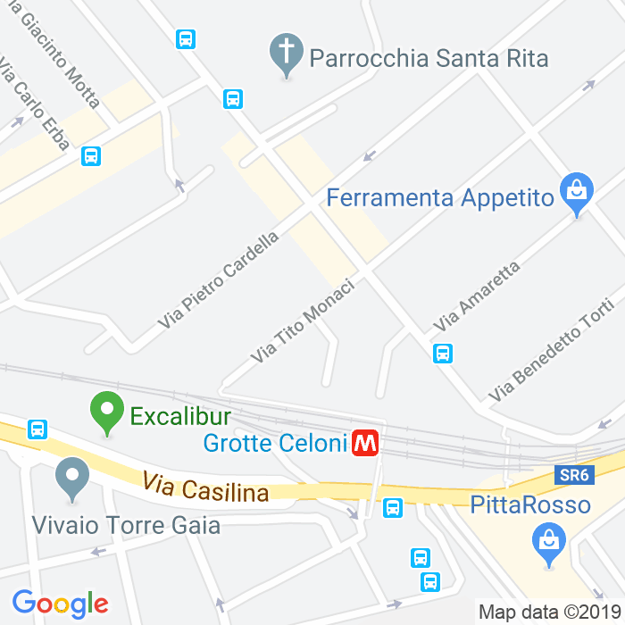 CAP di Via Tito Monaci a Roma