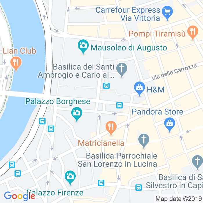 CAP di Via Tomacelli a Roma