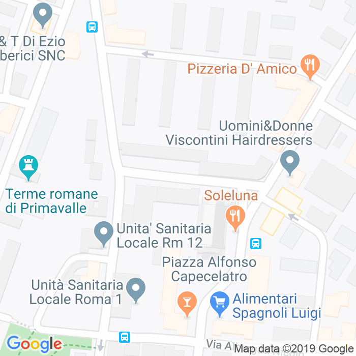 CAP di Via Tommaso De Vio a Roma