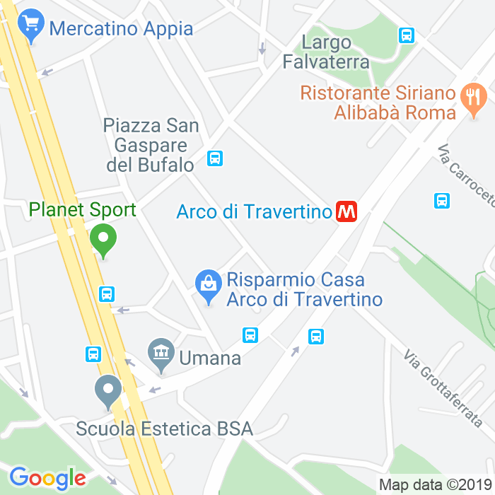 CAP di Via Tor Caldara a Roma