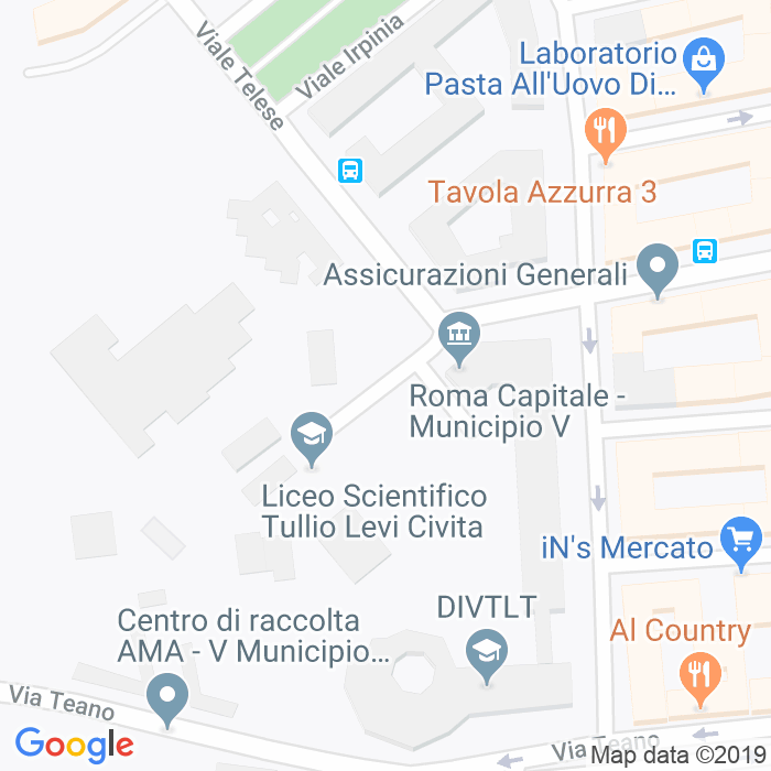 CAP di Via Torre Annunziata a Roma