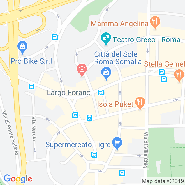 CAP di Via Torri In Sabina a Roma