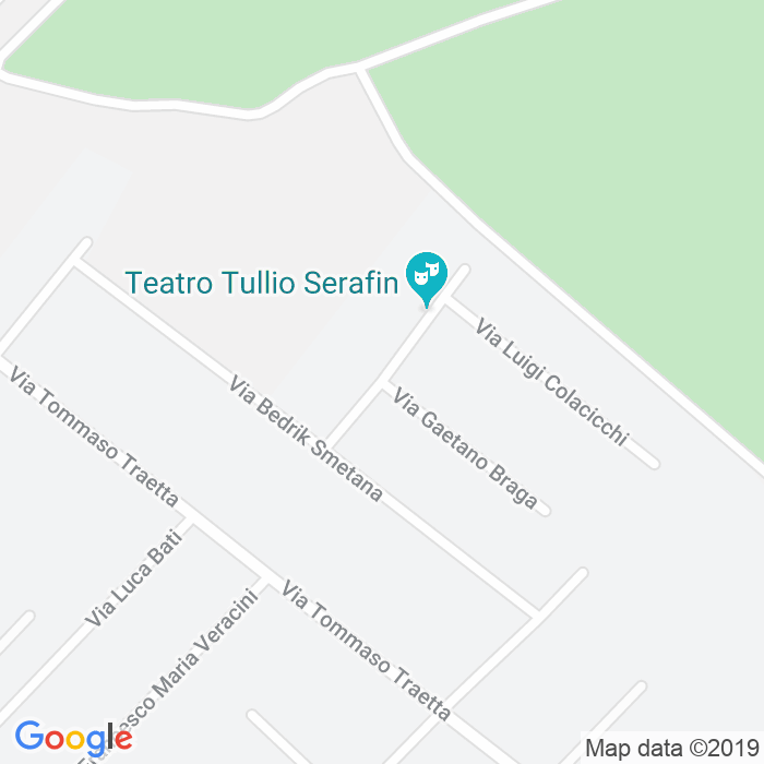 CAP di Via Tullio Serafin a Roma