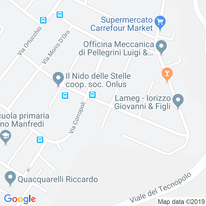 CAP di Via Turrivalignani a Roma