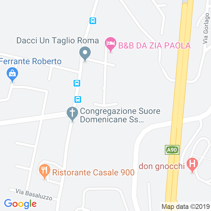CAP di Via Udino Bombieri a Roma