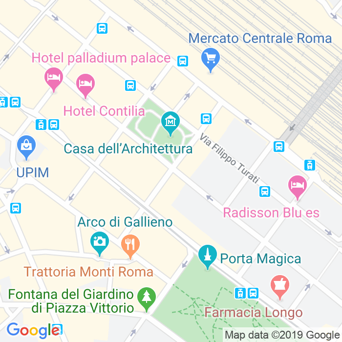 CAP di Via Urbano Rattazzi a Roma