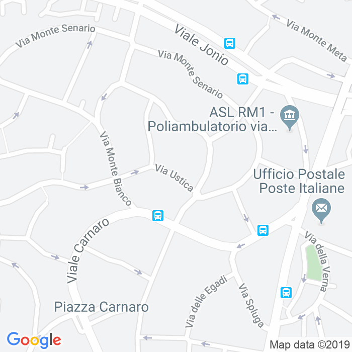 CAP di Via Ustica a Roma